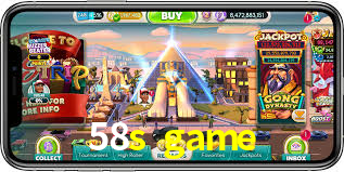 APP oficial da 58s game para mobile